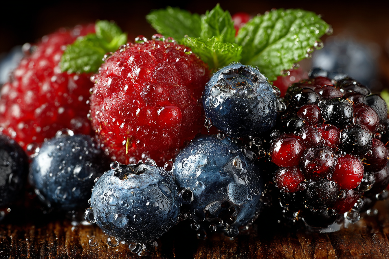 Антиоксидантні ягоди та овочі